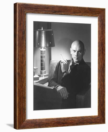 Yuo Brynner, 1957-null-Framed Photo