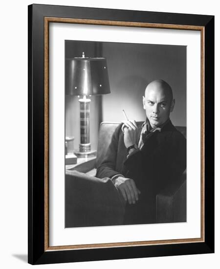 Yuo Brynner, 1957-null-Framed Photo