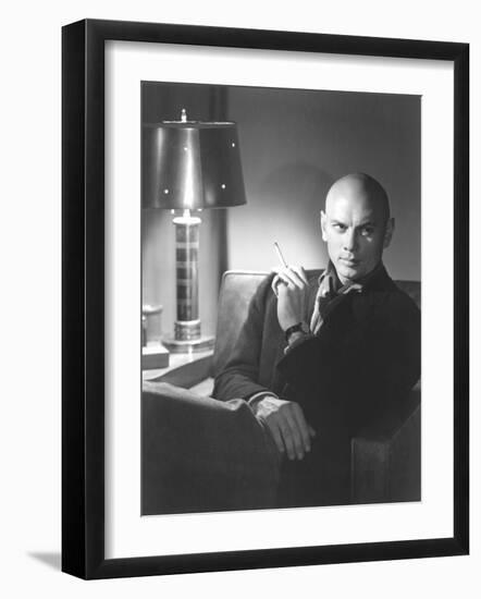 Yuo Brynner, 1957-null-Framed Photo