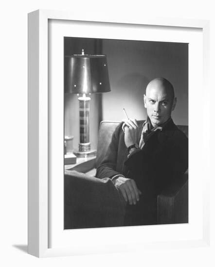 Yuo Brynner, 1957-null-Framed Photo