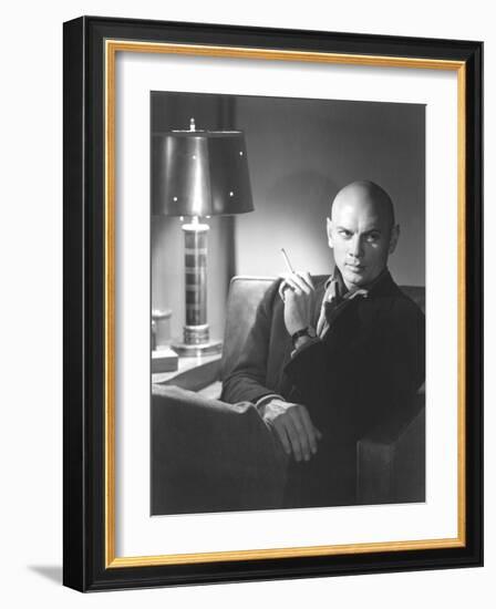 Yuo Brynner, 1957-null-Framed Photo