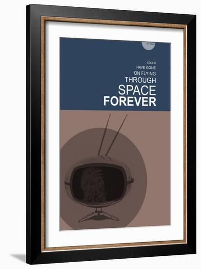 Yuri Gagarin Poster-NaxArt-Framed Art Print