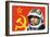 Yuri Gagarin-Wilf Hardy-Framed Giclee Print