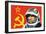 Yuri Gagarin-Wilf Hardy-Framed Giclee Print