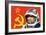 Yuri Gagarin-Wilf Hardy-Framed Giclee Print