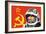 Yuri Gagarin-Wilf Hardy-Framed Giclee Print