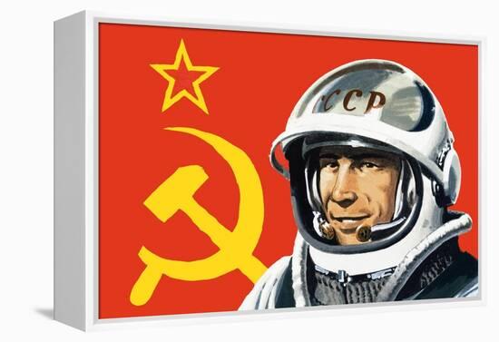 Yuri Gagarin-Wilf Hardy-Framed Premier Image Canvas