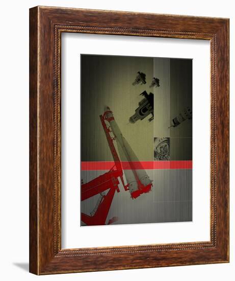 Yuri Gagarin-NaxArt-Framed Art Print