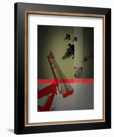 Yuri Gagarin-NaxArt-Framed Art Print