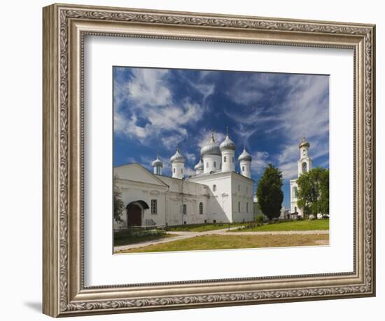 Yuryev Monastery, Novgorod Oblast, Veliky Novgorod, Russia-Walter Bibikow-Framed Photographic Print