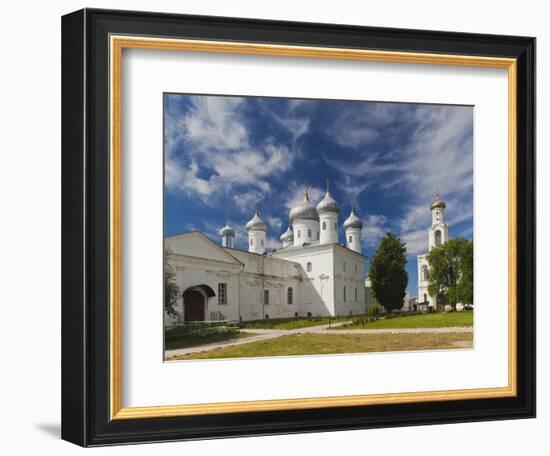 Yuryev Monastery, Novgorod Oblast, Veliky Novgorod, Russia-Walter Bibikow-Framed Photographic Print