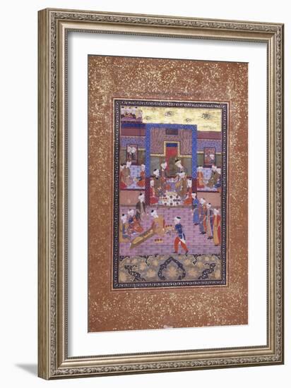 Yusuf Entertained-null-Framed Giclee Print