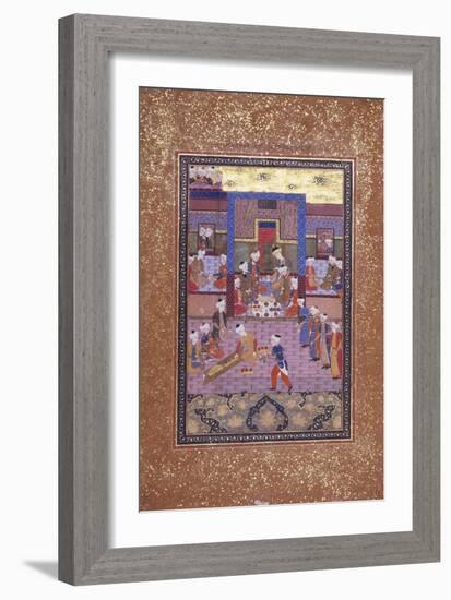 Yusuf Entertained-null-Framed Giclee Print