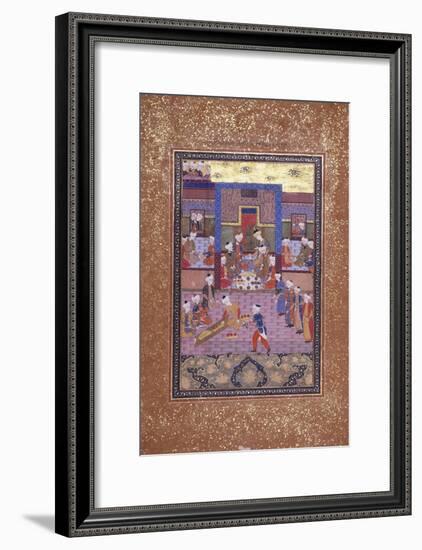 Yusuf Entertained-null-Framed Giclee Print