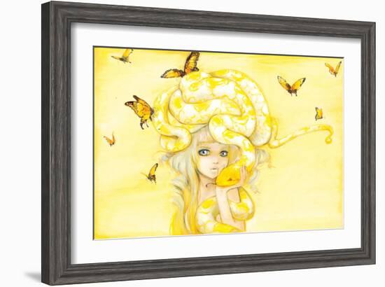 Yuuta-Camilla D'Errico-Framed Art Print