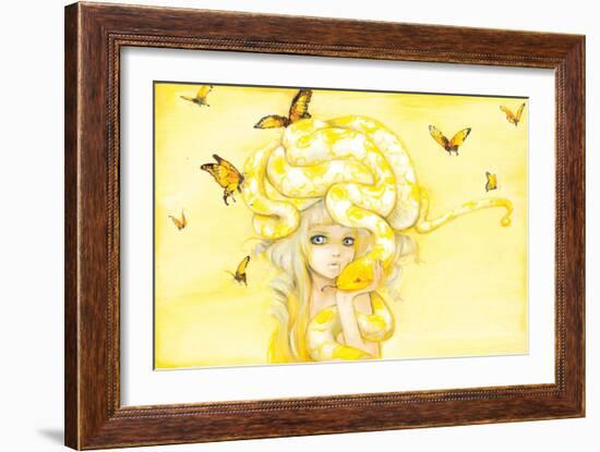 Yuuta-Camilla D'Errico-Framed Art Print