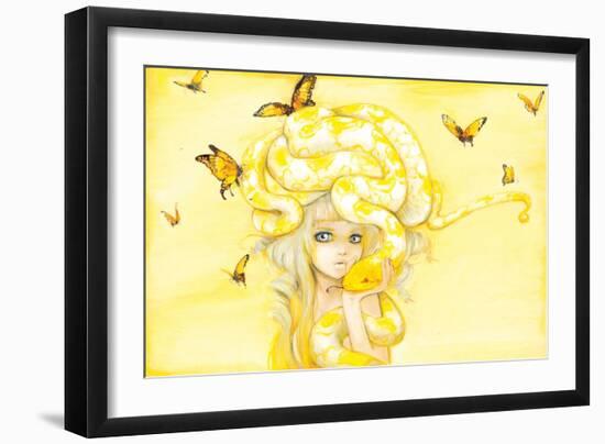 Yuuta-Camilla D'Errico-Framed Art Print