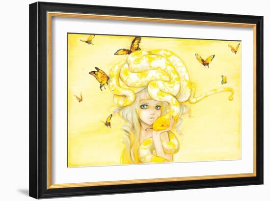 Yuuta-Camilla D'Errico-Framed Art Print