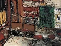 Terrace of a Cafe, Paris-Yuzo Saeki-Framed Giclee Print