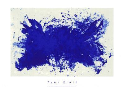 Hommage a Tennessee Williams' Serigraph - Yves Klein | Art.com