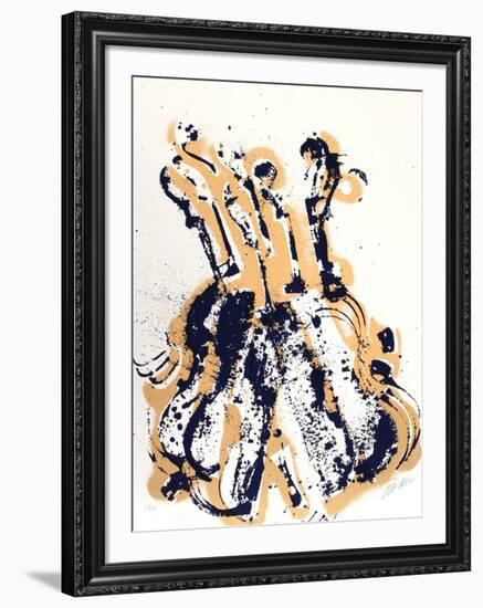 Yves Klein's Violins-Arman-Framed Limited Edition