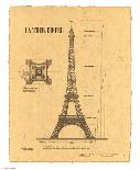 Le Tour Eiffel, Paris, France-Yves Poinsot-Laminated Art Print