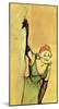 Yvette Guilbert Taking Curtain Call-Henri de Toulouse-Lautrec-Mounted Giclee Print