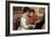 Yvonne and Christine Lerolle at the Piano-Pierre-Auguste Renoir-Framed Art Print