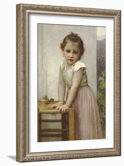 Yvonne-William Adolphe Bouguereau-Framed Art Print