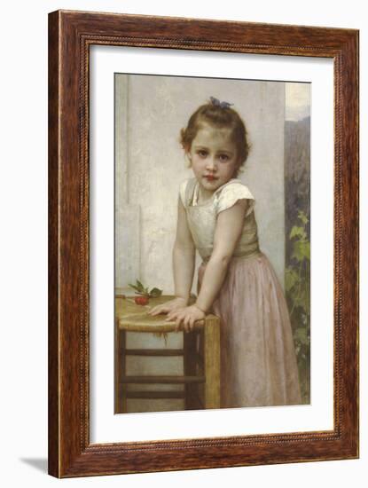 Yvonne-William Adolphe Bouguereau-Framed Art Print