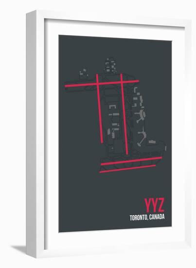 YYZ ATC-08 Left-Framed Giclee Print