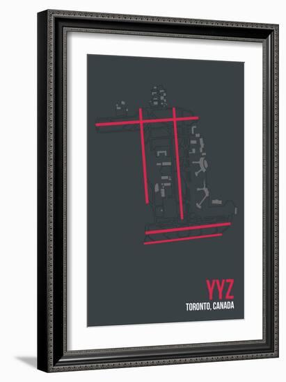 YYZ ATC-08 Left-Framed Giclee Print