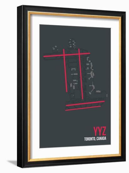 YYZ ATC-08 Left-Framed Giclee Print