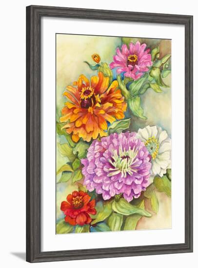 Z for Zinnia-Joanne Porter-Framed Giclee Print