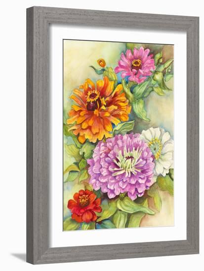 Z for Zinnia-Joanne Porter-Framed Giclee Print