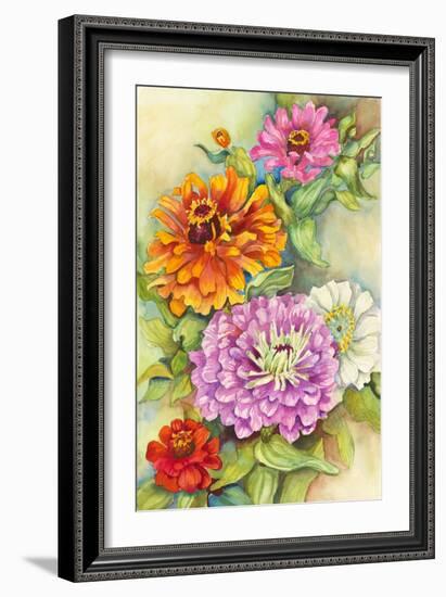 Z for Zinnia-Joanne Porter-Framed Giclee Print