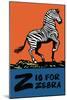 Z is for Zebra-Charles Buckles Falls-Mounted Art Print