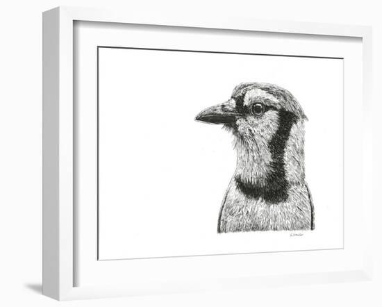 Z3 Blue Jay-Let Your Art Soar-Framed Giclee Print