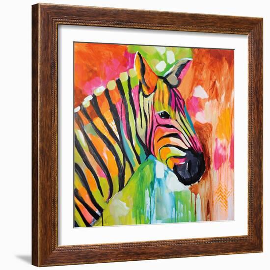 Za Za-Amanda J. Brooks-Framed Art Print