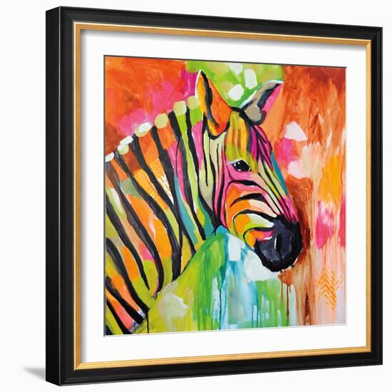 Za Za-Amanda J. Brooks-Framed Art Print