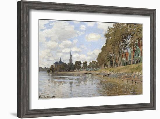 Zaandam, 1871-Claude Monet-Framed Giclee Print