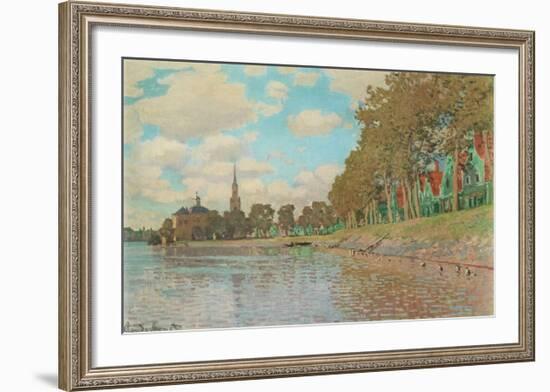 Zaandam-Claude Monet-Framed Collectable Print