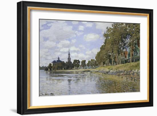 Zaandam-Claude Monet-Framed Art Print