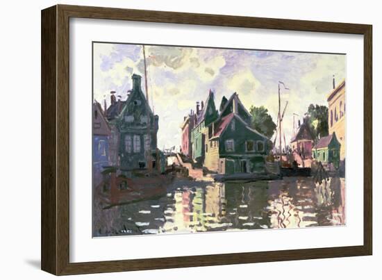 Zaandam-Claude Monet-Framed Giclee Print