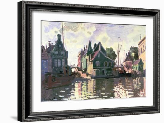 Zaandam-Claude Monet-Framed Giclee Print