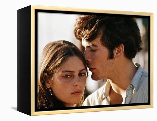 Zabriskie Point by Michelangelo Antonioni with Mark Frechette, Daria Halpr 1970 (photo)-null-Framed Stretched Canvas