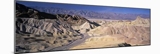 Zabriskie Point, Death Valley, California, USA-Walter Bibikow-Mounted Photographic Print
