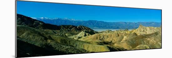 Zabriskie Point, Death Valley, California-null-Mounted Photographic Print