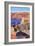 Zabriskie Point - Death Valley National Park-Lantern Press-Framed Art Print