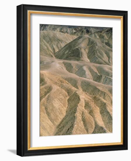 Zabriskie Point in the Death Valley National Park, California (USA)-Theo Allofs-Framed Photographic Print